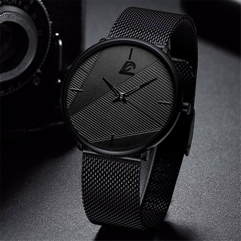 DIJANES Minimalist Ultra Thin Watch for Men - Premium Watches from Dressmycell.com - Just $16.00! Shop now at Dressmycell.com DIJANES Minimalist Ultra Thin Watch for Men - Premium Watches from Dressmycell.com - Just $16.00! Shop now at Dressmycell.com